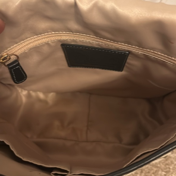 Coach bleecker monogram signature canvas leather shoulder bag with dustbag - Picture 12 of 14